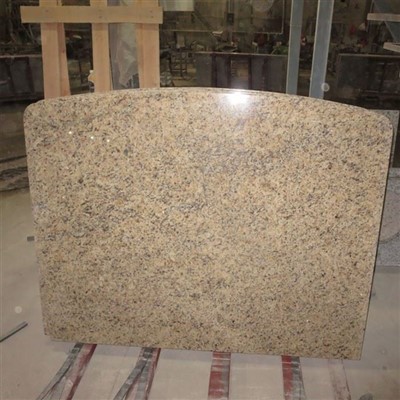 Benkeplate i beige marmor